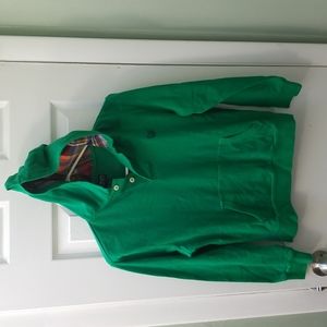 Chaps button hoodie